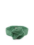Matchesfashion.com Reinhard Plank Hats - Rox Woven Straw Headband - Womens - Green