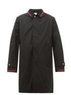 Matchesfashion.com Burberry - Edwalton Gabardine Car Coat - Mens - Black