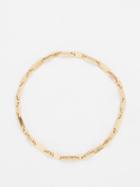 Maor - Monolinka Diamond & 18kt Gold Bracelet - Mens - Gold