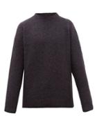Matchesfashion.com Hope - Compose Slubbed Alpaca Blend Sweater - Mens - Black