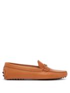 Matchesfashion.com Tod's - Gommino Double T Leather Loafer - Womens - Tan
