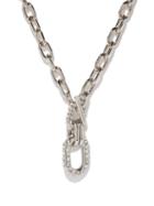 Paco Rabanne - Crystal-embellished Chain Necklace - Womens - Crystal