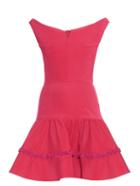 Emilio De La Morena Off-the-shoulder Ruffled Mini Dress