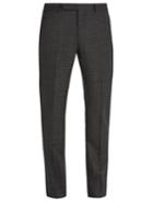 Ermenegildo Zegna Slim-leg Checked Wool Trousers