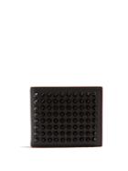 Christian Louboutin Kaspero Spike-embellished Leather Wallet