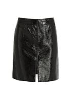 Courrèges Patent Faux-leather Skirt