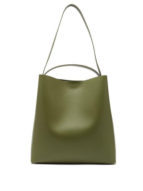Matchesfashion.com Aesther Ekme - Sac Leather Tote Bag - Womens - Khaki