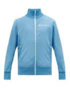 Matchesfashion.com Palm Angels - Side Stripe Jersey Track Jacket - Mens - Light Blue