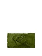 Matchesfashion.com Cult Gaia - Knotted Slub Satin Headband - Womens - Green