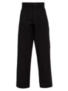 Matchesfashion.com Comme Des Garons Shirt - Reverse Pocket Wool Trousers - Mens - Black