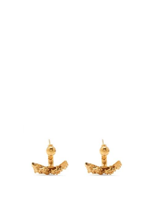 Alighieri - The Shooting Star 24kt Gold-plated Earrings - Womens - Gold