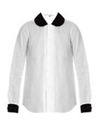 Jupe By Jackie Baronne Floral-appliqu Long-sleeved Shirt