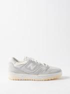 New Balance - Bb550 Suede Trainers - Mens - Grey