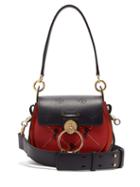 Matchesfashion.com Chlo - Tess Small Embroidered Leather Cross Body Bag - Womens - Red Multi