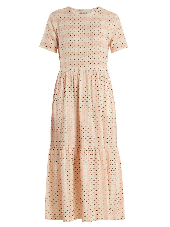 Ace & Jig Marie Dropped-waist Cotton-gauze Dress