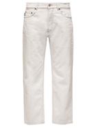 Matchesfashion.com Balenciaga - Stonewashed Cropped Jeans - Mens - Light Grey