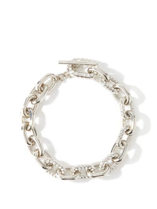 Ladies Jewellery Paco Rabanne - Xl-link Crystal-embellished Necklace - Womens - Crystal