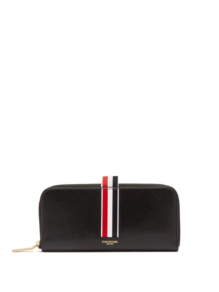 Thom Browne Leather Zip-around Wallet