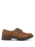 Matchesfashion.com Tricker's - Daniel Suede Derby Shoes - Mens - Brown