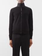 Belstaff - Kelby Zip-up Wool Cardigan - Mens - Black