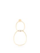 Delfina Delettrez Diamond, Sapphire & Yellow-gold Single Earring