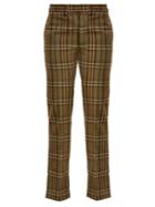 Toga Mid-rise Checked Wool Trousers
