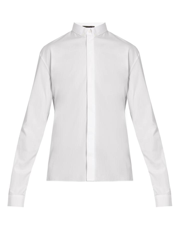 Haider Ackermann Byron Button-down Cotton Shirt