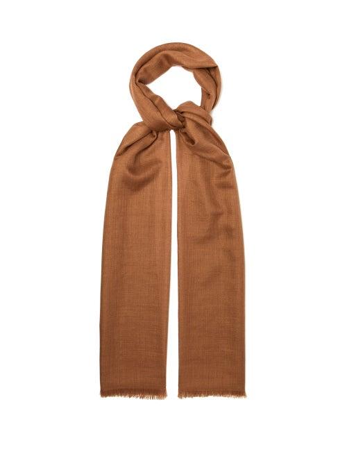 Matchesfashion.com Max Mara - Folgore Scarf - Womens - Camel
