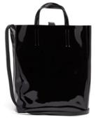Matchesfashion.com Acne Studios - Baker Patent Tote Bag - Mens - Black