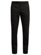 Saint Laurent Le Smoking Grain De Poudre Tuxedo Trousers