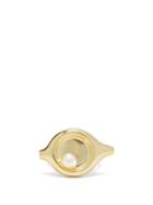 Matchesfashion.com Sophia Kokosalaki - Cretan Eye Pearl Ring - Womens - Gold