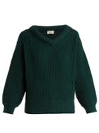 Lemaire V-neck Cotton-knit Sweater