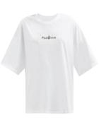 Mm6 Maison Margiela - Logo-print Cotton-jersey T-shirt - Womens - White