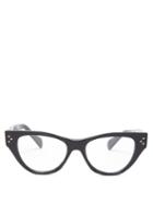 Matchesfashion.com Celine Eyewear - Cat-eye Acetate Glasses - Womens - Black