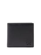 Valentino Garavani - V-logo Leather Bi-fold Wallet - Mens - Black