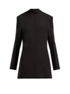 Matchesfashion.com Jil Sander - Gehry Stretch Twill Blazer Dress - Womens - Black