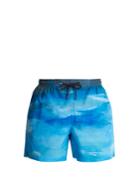 Marané The Horizon-print Swim Shorts