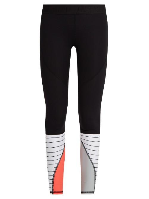 Salt Gypsy Contrast-panel Performance Leggings