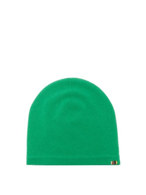 Extreme Cashmere - No. 212 Bob Stretch-cashmere Blend Beanie Hat - Womens - Green