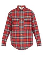 Matchesfashion.com Fear Of God - Checked Cotton Flannel Shirt Jacket - Mens - Red Multi