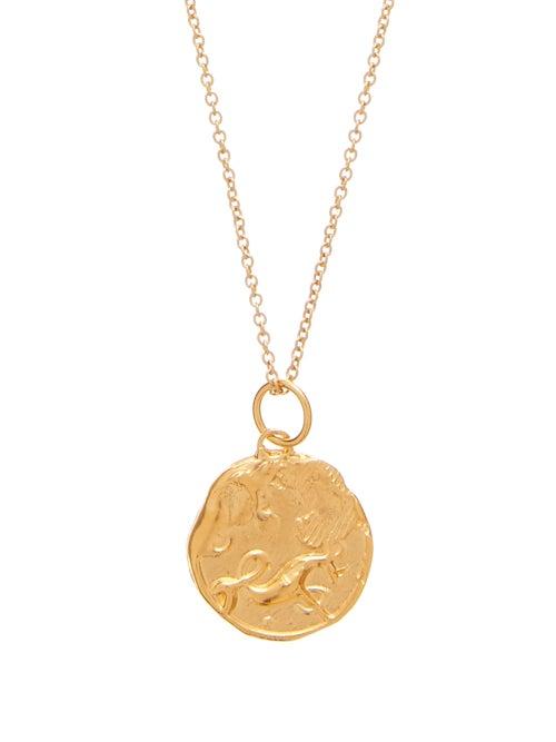 Matchesfashion.com Alighieri - Capricorn 24kt Gold-plated Necklace - Mens - Gold