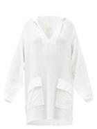 Matchesfashion.com Anaak - Sirsa Hooded Cotton-gauze Tunic - Womens - White