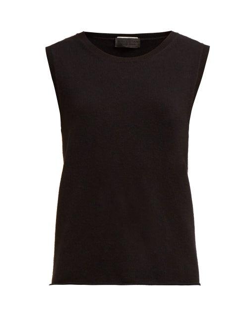 Matchesfashion.com Nili Lotan - Muscle Knitted Tank Top - Womens - Black