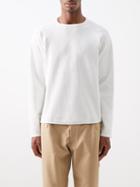Goldwin - Waffle-knit Thermal Long-sleeved T-shirt - Mens - White