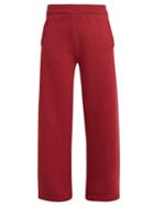 Matchesfashion.com Katharine Hamnett London - Organic Cotton Track Pants - Womens - Red
