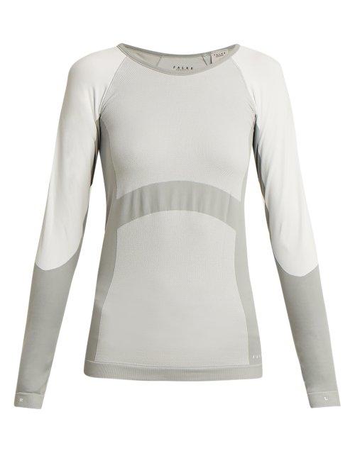 Matchesfashion.com Falke - Long Sleeved Performance Top - Womens - White