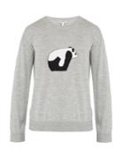 Loewe Panda Wool-knit Sweater