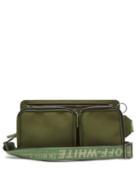 Matchesfashion.com Off-white - Detachable Pouch Canvas Cross Body Bag - Mens - Khaki