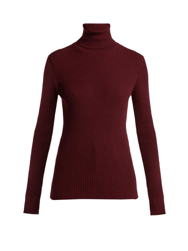 Hillier Bartley Cashmere Roll-neck Sweater