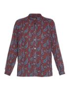 A.p.c. Rebecca Paisley-print Cotton Blouse